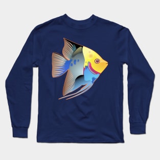 Multicolored fish fish color Long Sleeve T-Shirt